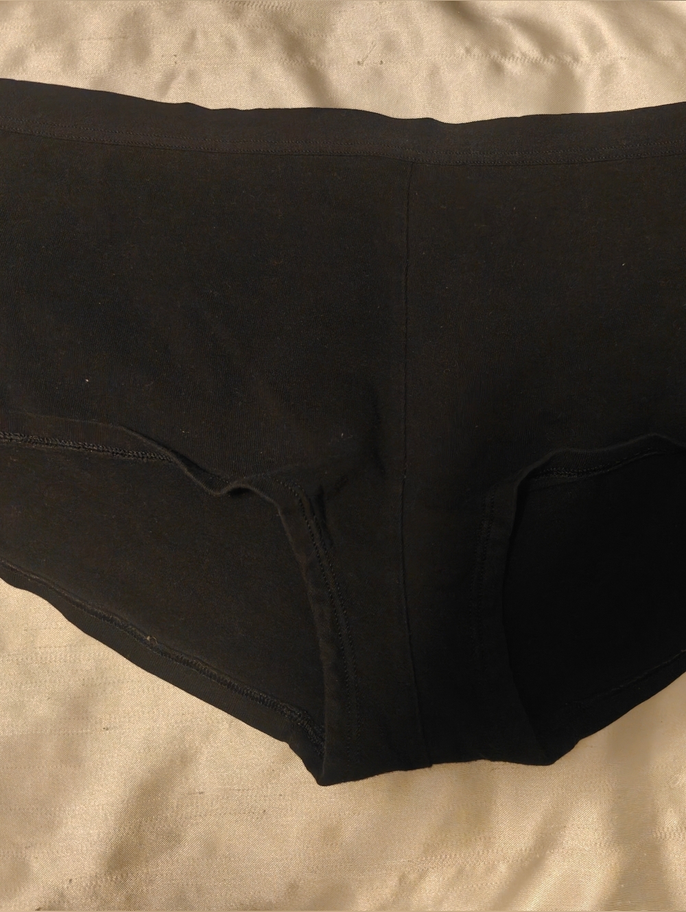 6 Pack Gap Organic Stretch Cotton Black Shorty - Picture 4 of 9